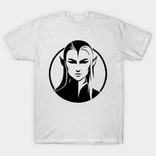 Minimalist Vector Elven Noble T-Shirt